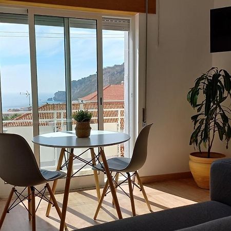 Amazing View Over The Sea And Village Nazaré Buitenkant foto
